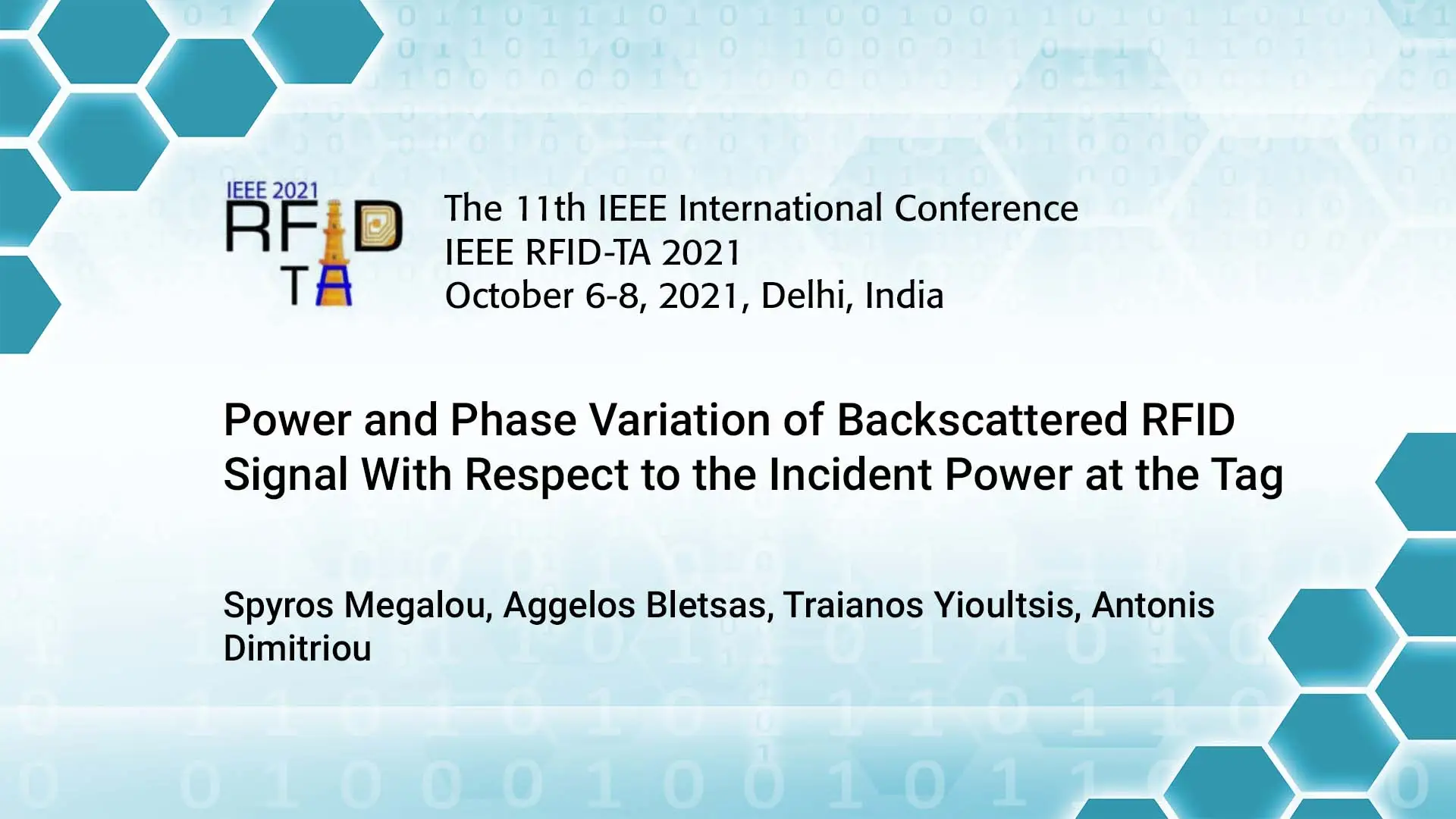 Power and Phase Variation of Backscattered RFID Signal With Respect to the Incident Power at the Tag