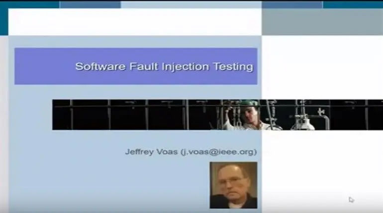 Software Fault Injection Testing Video