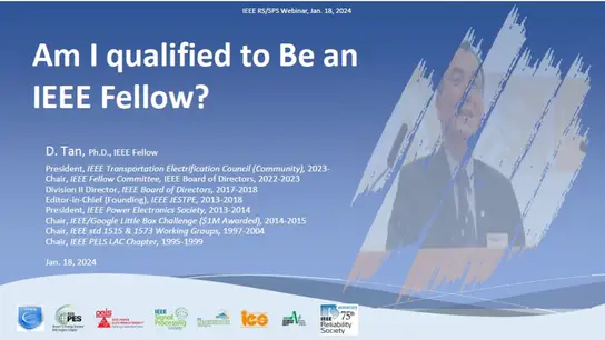 Am I Qualified to be an IEEE Fellow? Slides