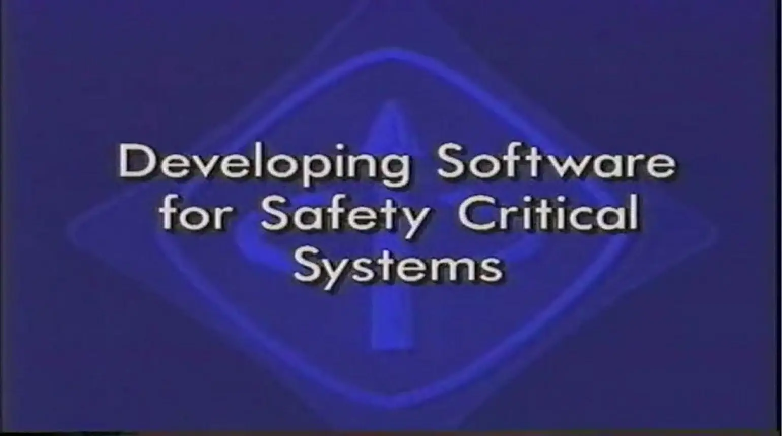 Developing Software for Safety Critical Systems - Part 1