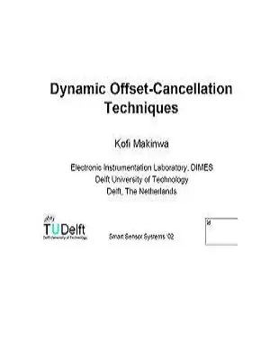 Dynamic Offset-Cancellation Techniques