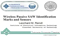 Wireless Passive SAW Identification Marks and Sensors