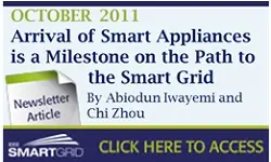 Arrival of Smart Appliances Is a Milestone on the Path to the Smart Grid
