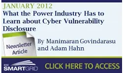 What the Power Industry Has to Learn about Cyber Vulnerability Disclosure