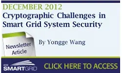 Cryptographic Challenges in Smart Grid System Security