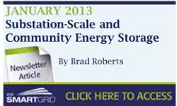 Substation-Scale and Community Energy Storage
