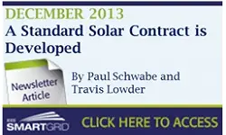 A Standard Solar Contract is Developed