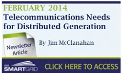 Telecommunications Needs for Distributed Generaton