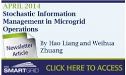 Stochastic Information Management in Microgrid Operations