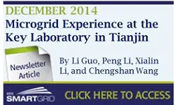 Microgrid Experience at the Key Laboratory in Tianjin