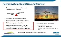 Slides for Webinar:  Distributed Control for Improving Power System Stability presented by David Copp