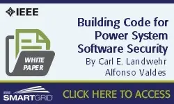 Building Code For Power System Software Security