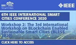 Workshop 2: The 3rd International Workshop on BLockchain Enabled Sustainable Smart Cities (BLESS 2020)
