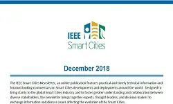 Smart Cities Newsletter - December 2018