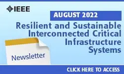 August : Resilient and Sustainable Interconnected Critical Infrastructure Systems - Part 1