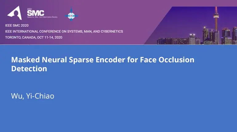 Masked Neural Sparse Encoder for Face Occlusion Detection