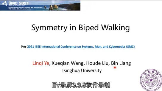 Symmetry in Biped Walking