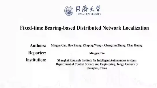 Fixed Time Bearing Based Distributed Network Localization