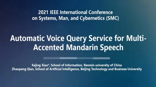 Automatic Voice Query Service for Multi-Accented Mandarin Speech