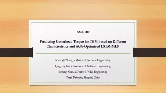 Predicting Cutterhead Torque for TBM Based on Different Characteristics and AGA Optimized LSTM-MLP