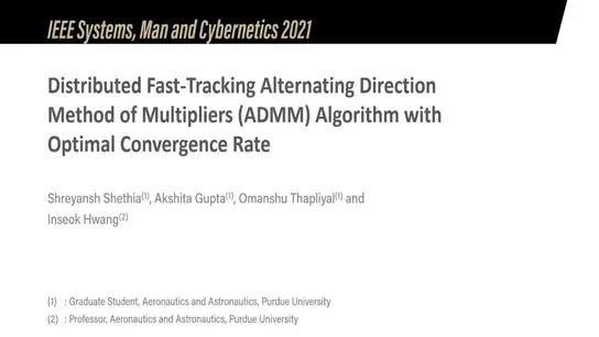 Distributed Fast Tracking Alternative Direction Method of Multipliers (ADMM) Algorithm with Optimal Convergence Rate