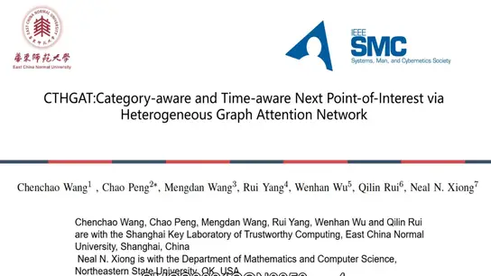 CTHGAT: Category-Aware and Time-Aware Next Point of Interest via Heterogeneous Graph Attention Network