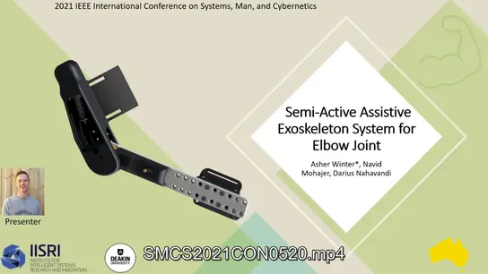 Semi Active Assistive Exoskeleton System for Elbow Joint