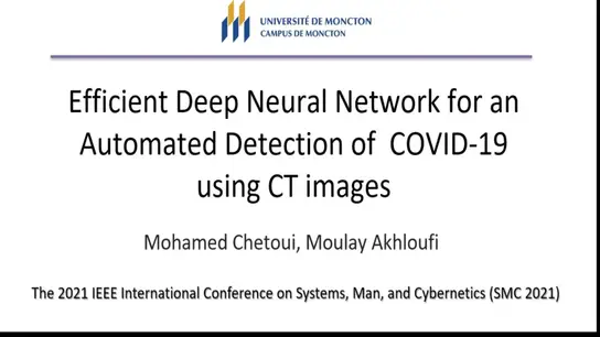 Efficient Deep Neural Network for an Automated Detection of COVID-19 Using CT Images 