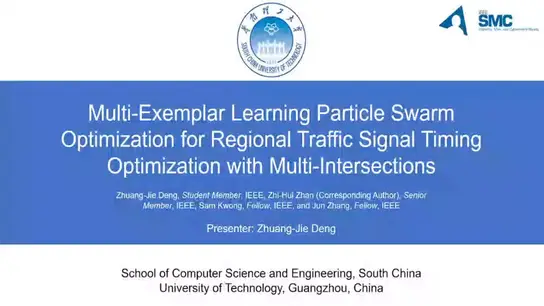 Multi-Exemplar Learning Particle Swarm Optimization for Regional Traffic Signal Timing Optimization with Multi-Intersections