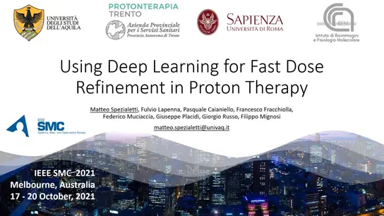 Using Deep Learning for Fast Dose Refinement in Proton Therapy 