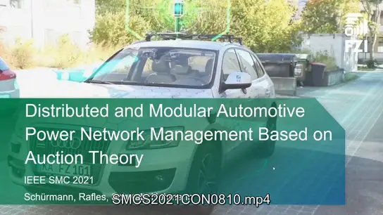 Distributed and Modular Automotive Power Network Management Based on Auction Theory