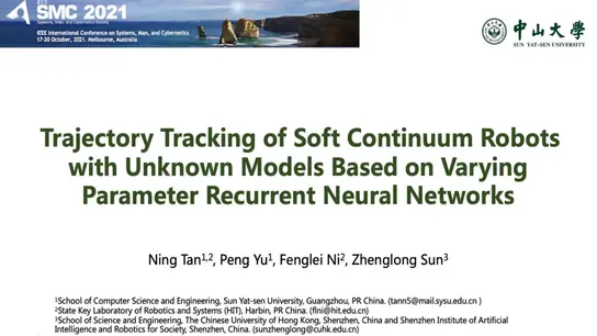 Trajectory Tracking of Soft Continuum Robots with Unknown Models Based on Varying Parameter Recurrent Neural Networks