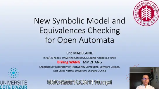 New Symbolic Model and Equivalences Checking for Open Automata