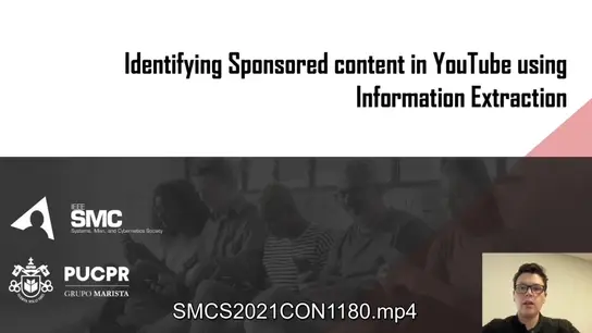 Identifying Sponsored Content in YouTube Using Information Extraction 