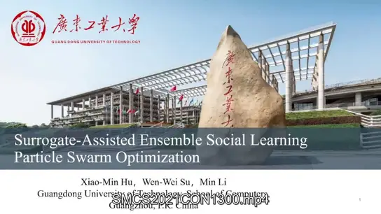 Surrogate-Assisted Ensemble Social Learning Particle Swarm Optimization