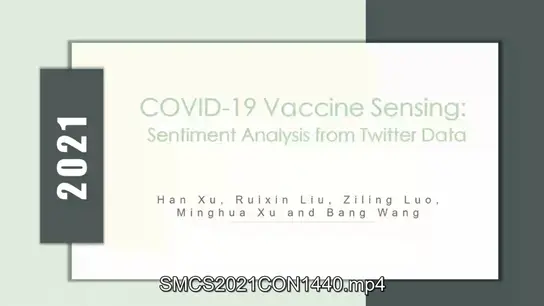 COVID-19 Vaccine Sensing: Sentiment Analysis from Twitter Data 