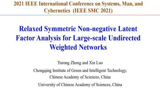 Relaxed Symmetric Non-Negative Latent Factor Analysis for Large Scale Undirected Weighted Networks