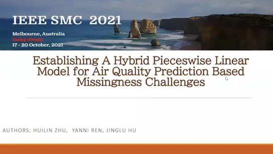 Establishing a Hybrid Pieceswise Linear Model for Air Quality Prediction Based Miggingness Challenges