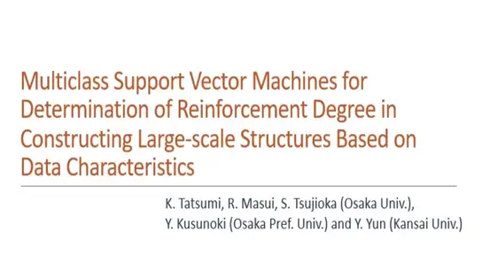 Multiclass Support Vector Machines for Determination of Reinforcement Degree in Constructing Large Scale Structures Based on Data Characteristics