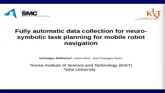 Fully Automatic Data Collection for Neuro-Symbolic Task Planning for Mobile Robot Navigation