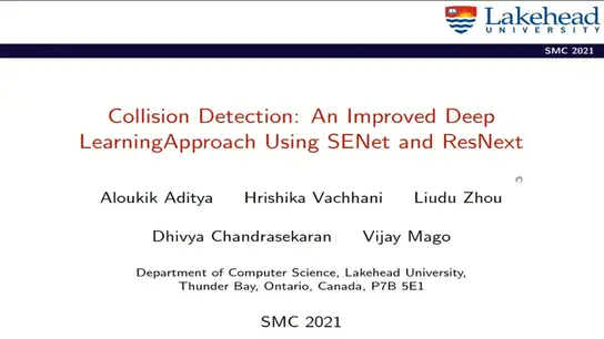 Collision Detection: An Improved Deep Learning Approach Using SENet and ResNext