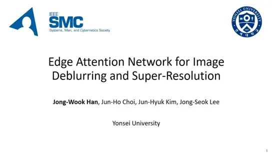 Edge Attention Network for Image Deblurring and Super-Resolution