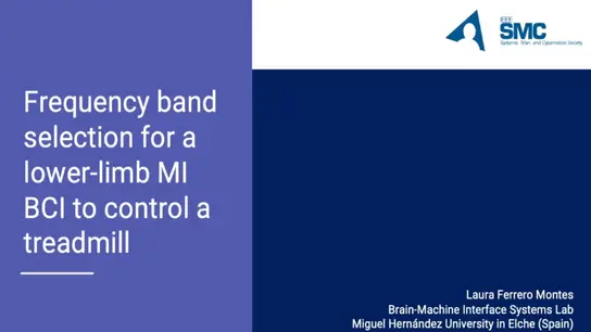 Frequency Band Selection for a Lower Limb MI BCI to Control a Treadmill