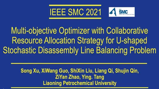 Multi-Objective Optimizer with Collaborative Resource Allocation Strategy for U-shaped Stochastic Disassemblu Line Blanching Problem