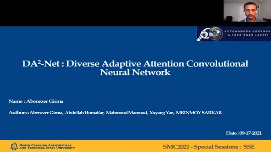 DA2-Net: Diverse Adaptive Attention Convolutional Neural Network