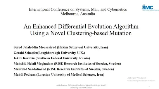 An Enhanced Differential Evolution Algorithm Using a Novel Clustering-based Mutation