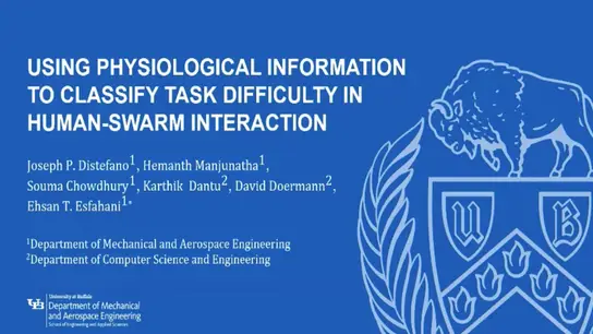 Using Physiological Information to Classify Task Difficulty in Human-Swarm Interaction