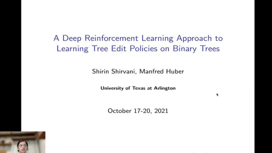 A Deep Reinforcement Learning Approach to Learning Tree Edit Policies on Binary Trees