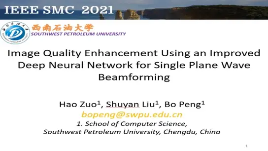 Image Quality Enhancement Using an Improved Deep Neural Network for Single Plane Wave Beamforming