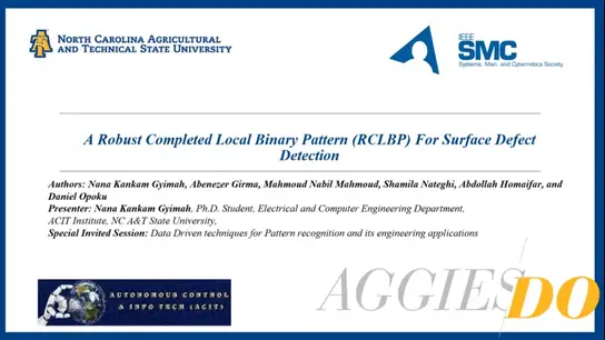 A Robust Completed Local Binary Pattern (RCLBP) for Surface Defect Detection